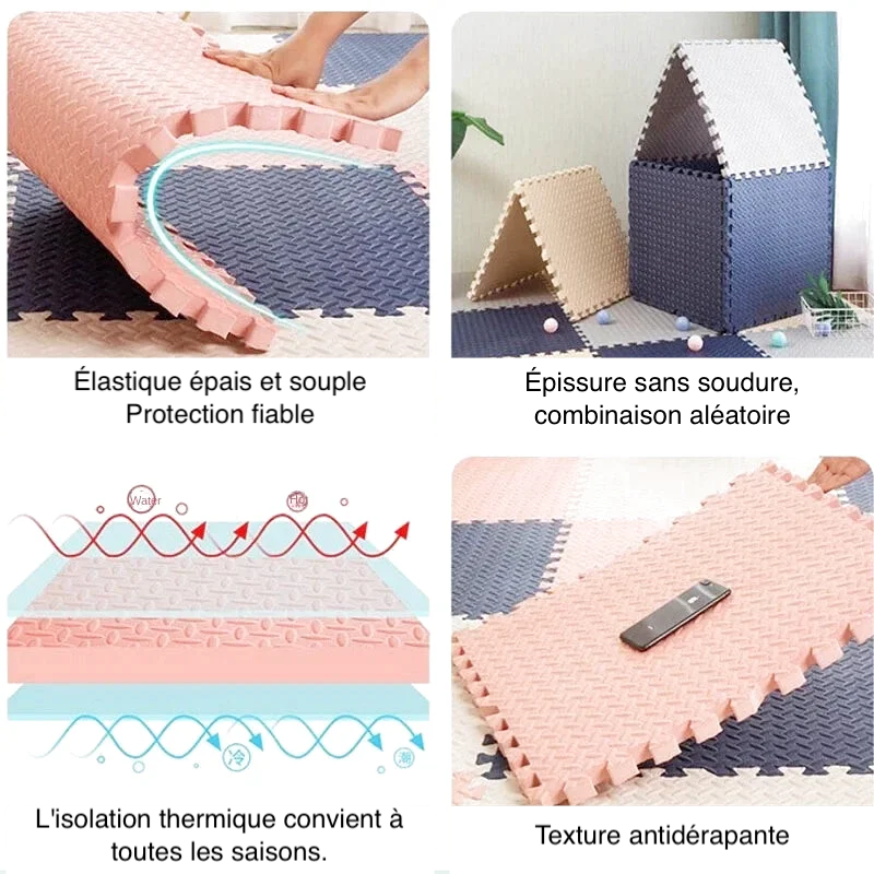 Tapis Crèche (12 pièces)