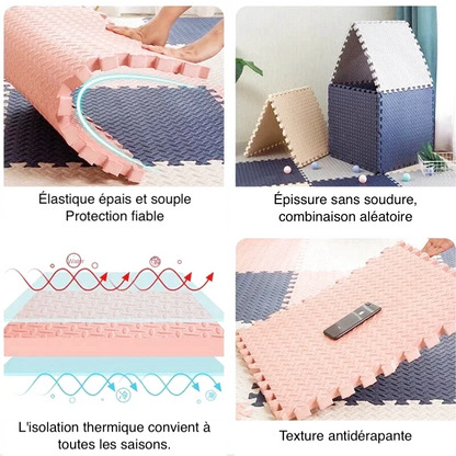 Tapis Crèche (12 pièces)