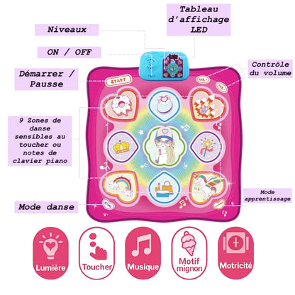 Tapis D'Éveil Bébé Avec Musique Et Lumière