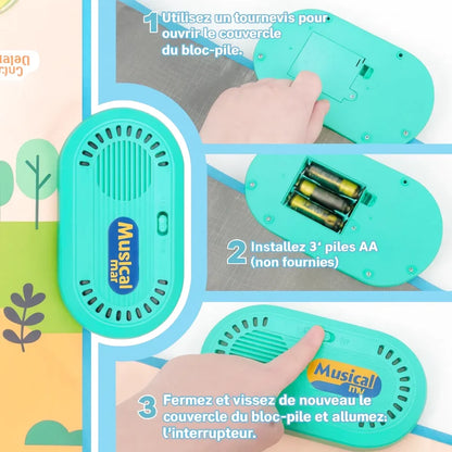 Tapis D'Éveil Bébé Piano