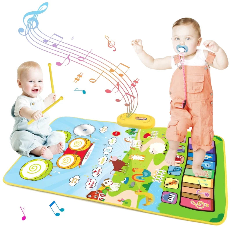 Tapis D'Éveil Bébé Piano
