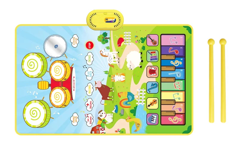 Tapis D'Éveil Bébé Piano