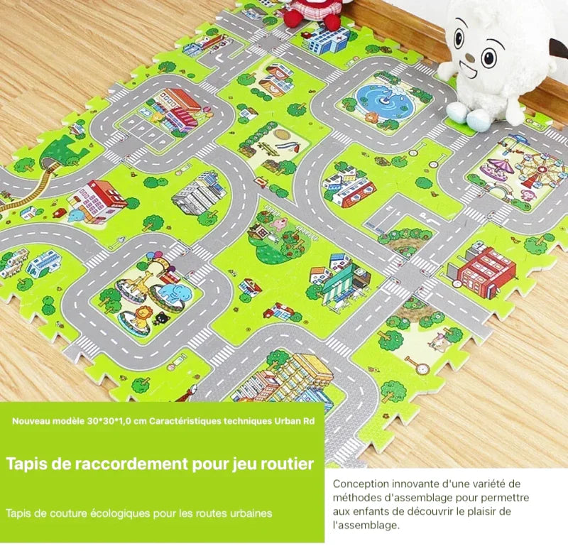 Tapis Puzzle En Mousse (9 pièces)