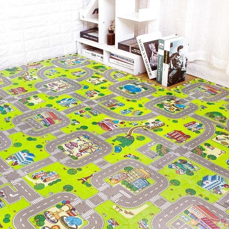 Tapis Puzzle En Mousse (9 pièces)