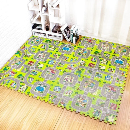 Tapis Puzzle En Mousse (9 pièces)